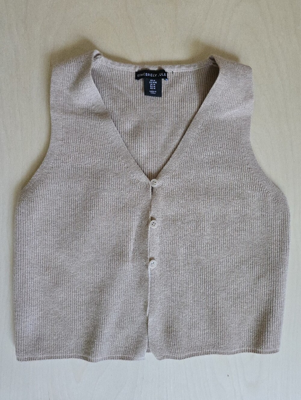 Sincerely Jules Knitted Top - Camel
